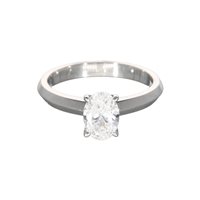 Vicenza - Piazzetta Palladio 2 - Ringe Crivelli Dame DIAMANTI in Weißgold Diamante 1.00 Ct 000-6521NS - 000-6521NS